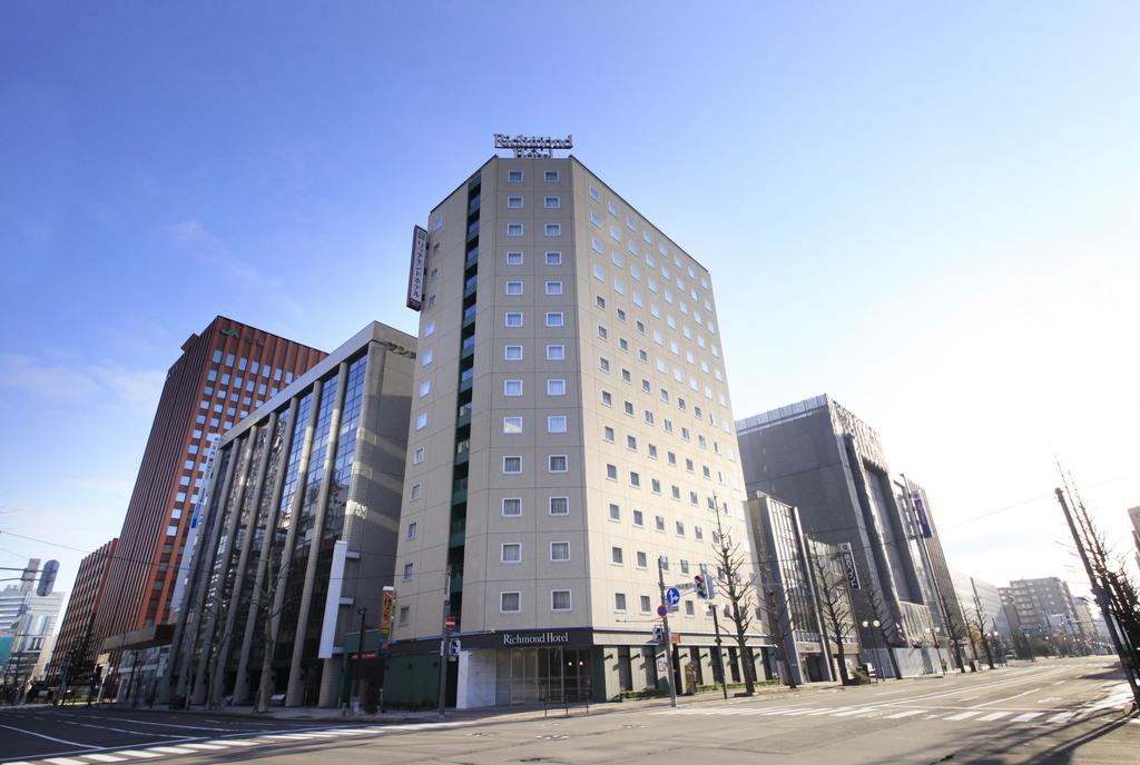 Richmond Hotel Sapporo Ekimae Exterior foto